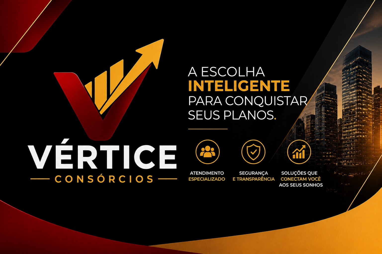 Vértice Consórcios — A escolha inteligente para conquistar seus planos